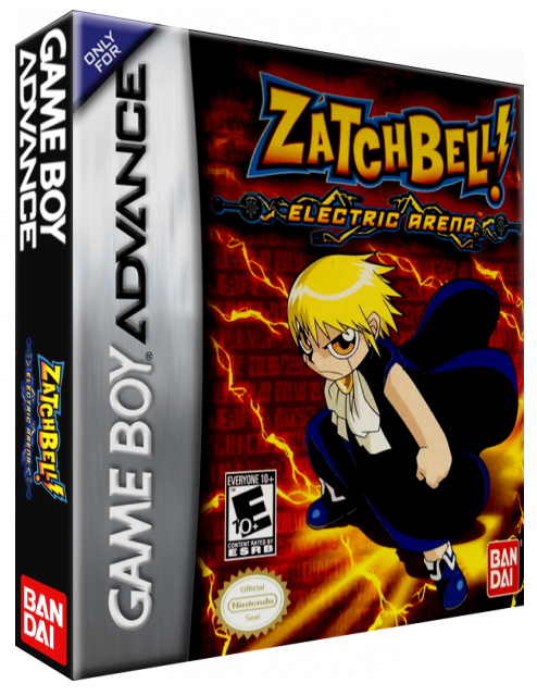 Zatchbell! Electric Arena — box-3D (US)