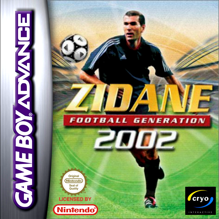 Zidane - Football Generation 2002 box art