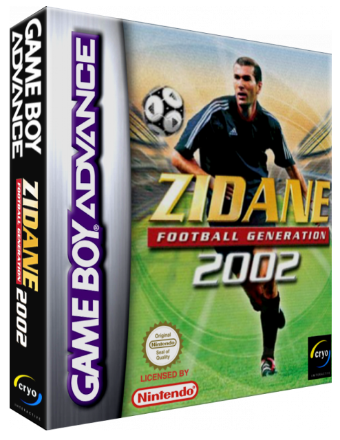 Zidane - Football Generation 2002 — box-3D (EU)