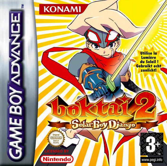 Boktai 2 - Solar Boy Django — box-2D (EU)