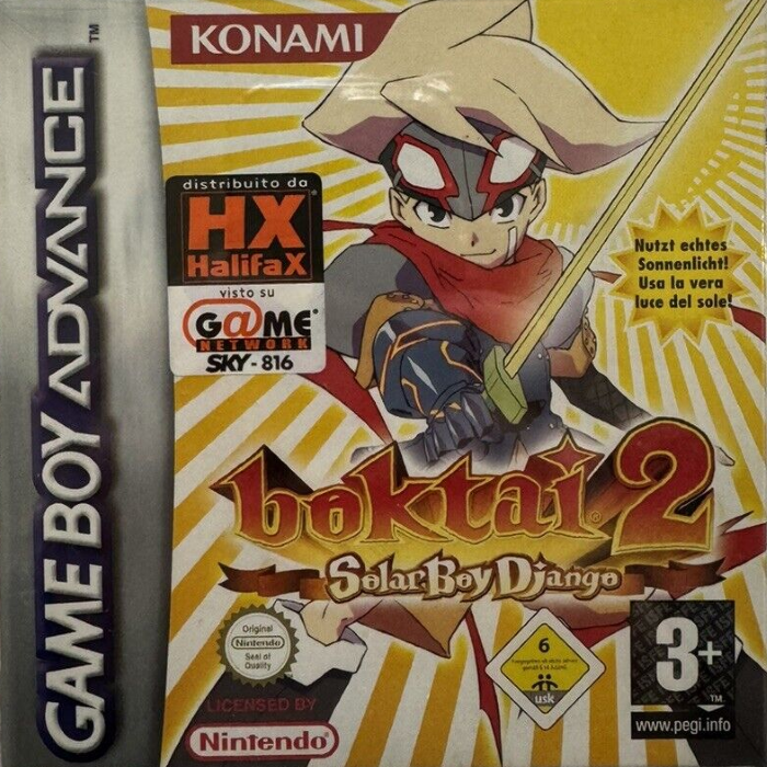 Boktai 2 - Solar Boy Django — box-2D (DE)