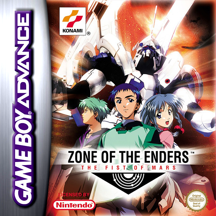 Zone Of The Enders - The Fist Of Mars — box-2D (EU)