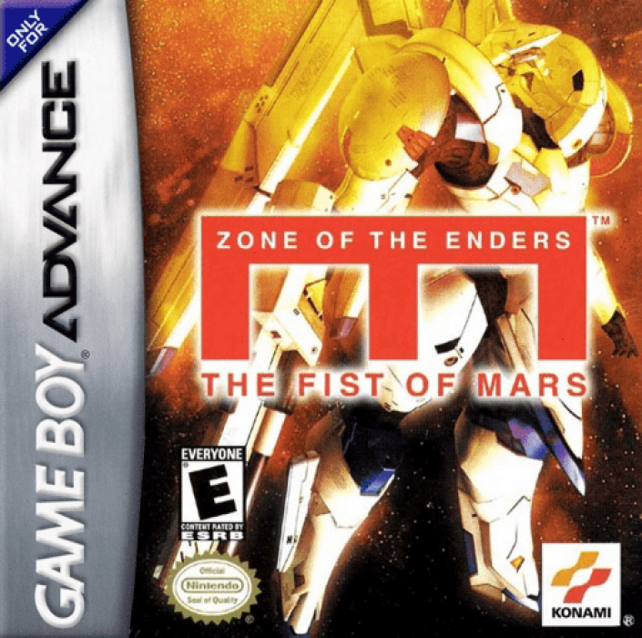 Zone Of The Enders - The Fist Of Mars box art