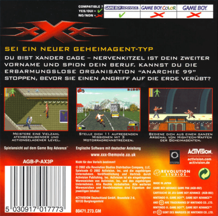 Xxx — box-2D-back (DE)