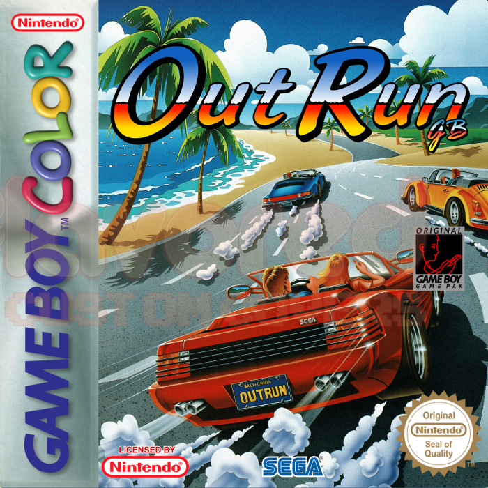 OutRun GB box art