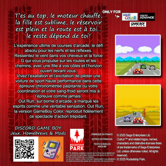 OutRun GB — box-2D-back (EU)