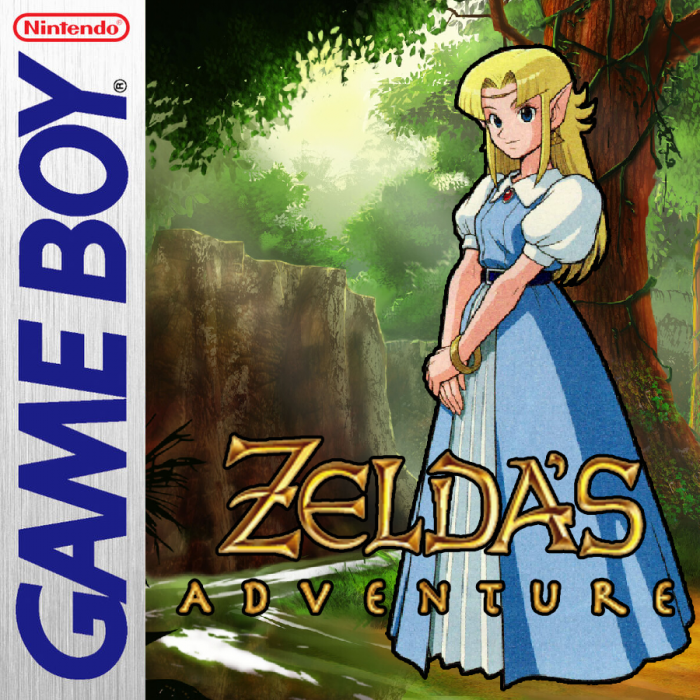 Zelda's Adventure box art