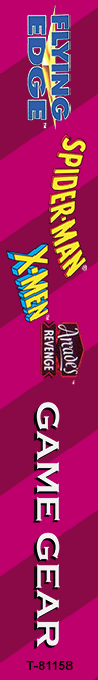 Spider-man And The X-men - Arcade's Revenge — box-2D-side (US)