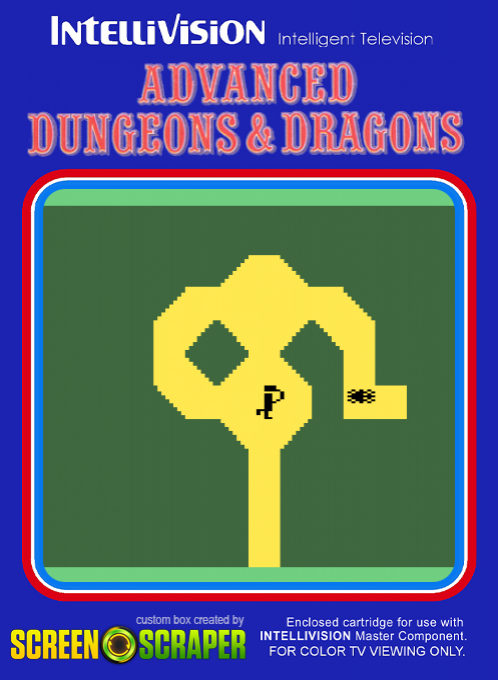Adventure -AD&D- Cloudy Mountain — box-2D (SS)