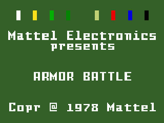 Armor Battle — sstitle (WOR)
