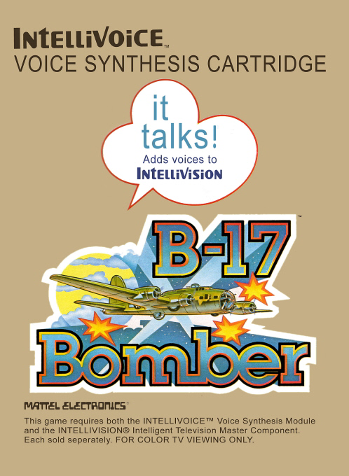 B-17 Bomber box art