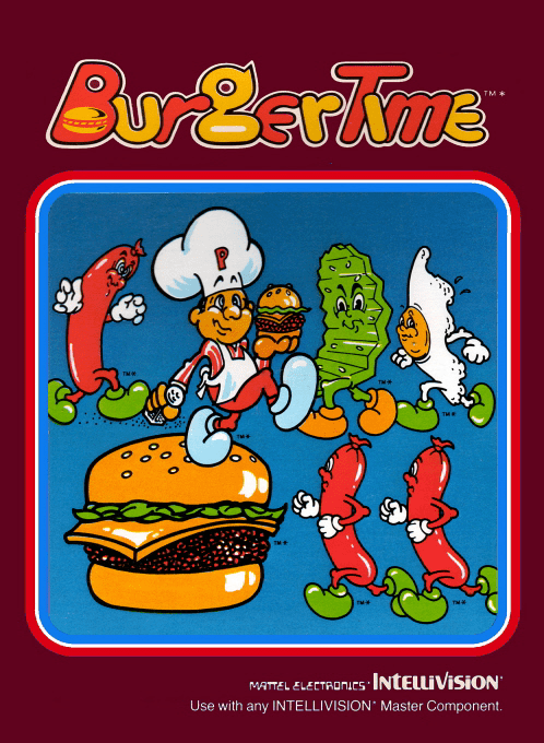Burgertime box art