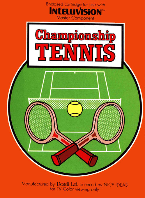 Championship Tennis box art