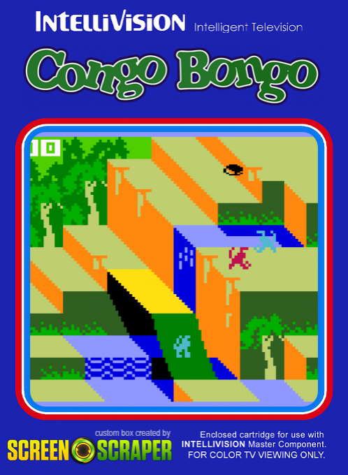 Congo Bongo — box-2D (SS)