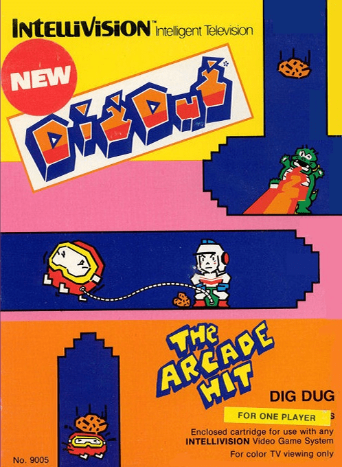 Dig Dug box art