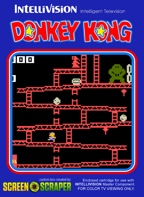 Donkey Kong — box-2D (SS)