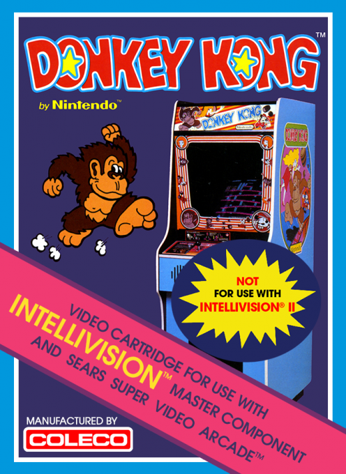 Donkey Kong box art