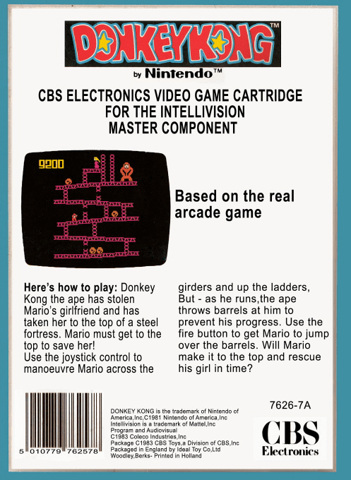 Donkey Kong — box-2D-back (EU)