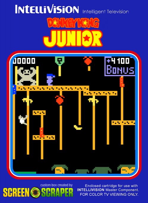 Donkey Kong Jr. — box-2D (SS)