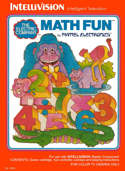 Electric Company - Math Fun box art