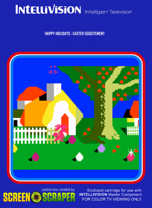 Happy Holidays - Easter Eggcitement — box-2D (SS)