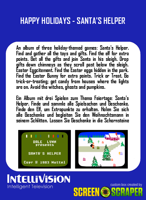 Happy Holidays - Santa's Helper — box-2D-back (SS)