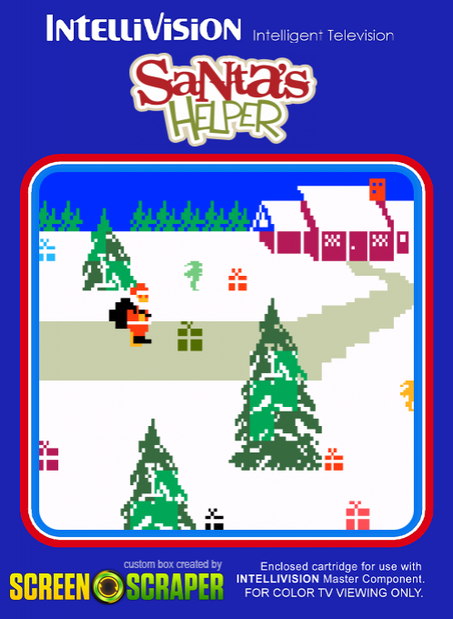 Happy Holidays - Santa's Helper — box-2D (SS)