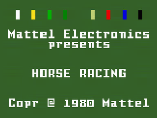 Horse Racing — sstitle (WOR)