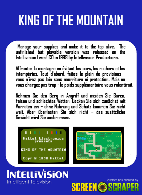King Of The Mountain — box-2D-back (SS)