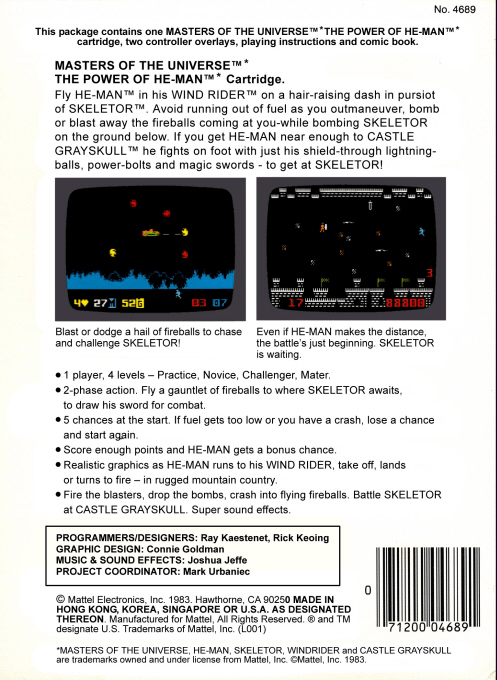 Masters Of The Universe - The Power Of He-man — box-2D-back (WOR)