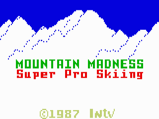 Mountain Madness: Super Pro Skiing — sstitle (WOR)