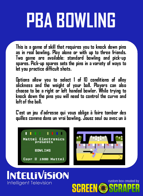 Pba Bowling — box-2D-back (SS)