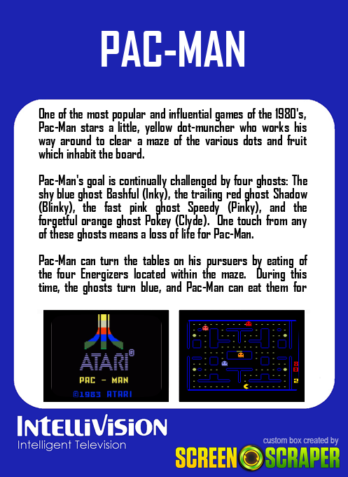 Pac-man — box-2D-back (SS)