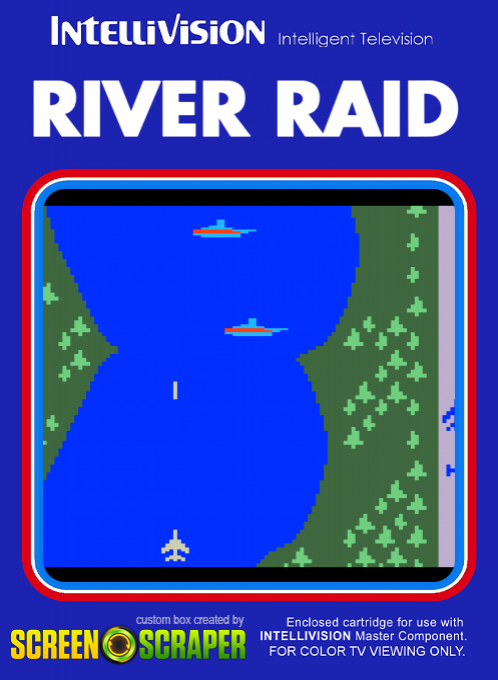 River Raid — box-2D (SS)
