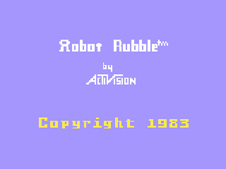 Robot Rubble — sstitle (WOR)