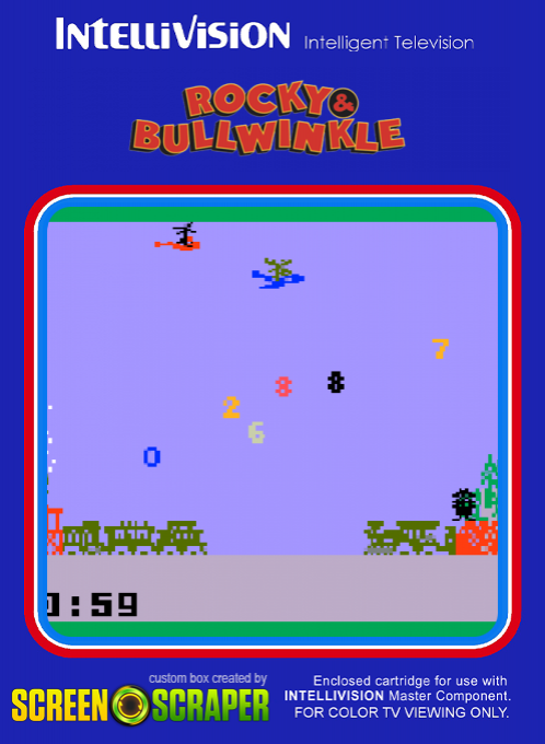 Rocky & Bullwinkle — box-2D (SS)