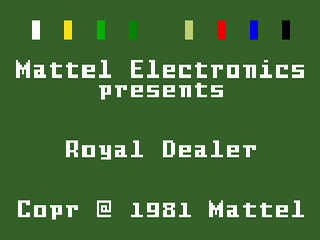 Royal Dealer — sstitle (WOR)