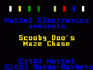 Scooby Doo's Maze Chase — sstitle (WOR)