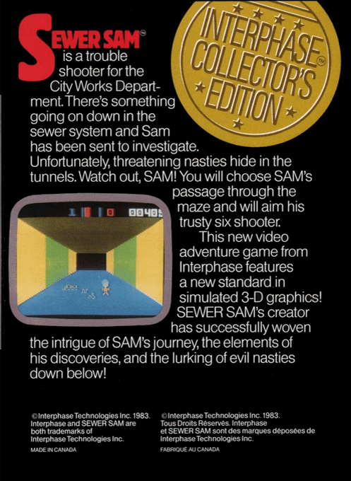Sewer Sam — box-2D-back (WOR)