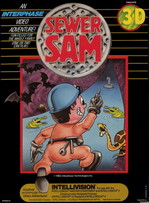 Sewer Sam box art