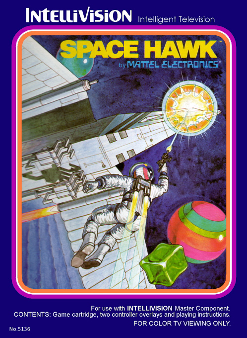 Space Hawk box art