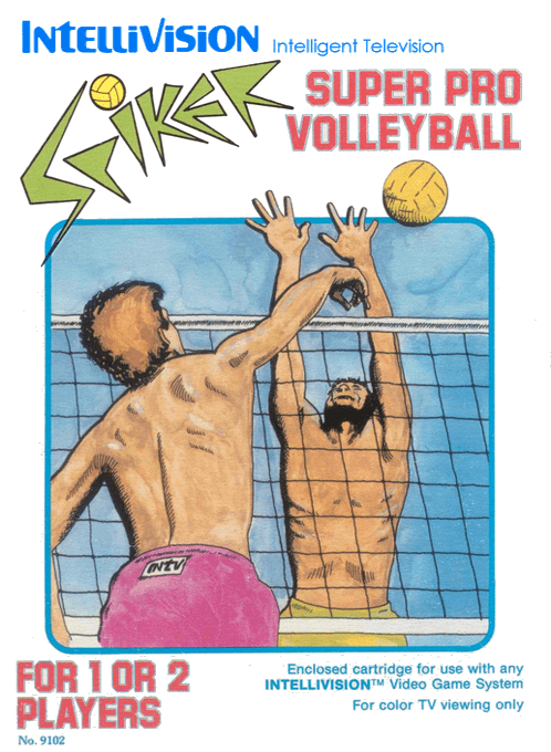 Spiker: Super Pro Volleyball box art