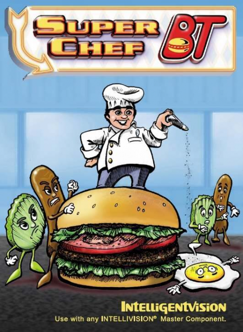 Super Chef BurgerTime box art