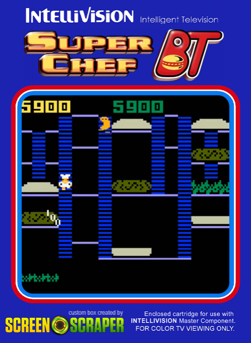 Super Chef BurgerTime — box-2D (SS)