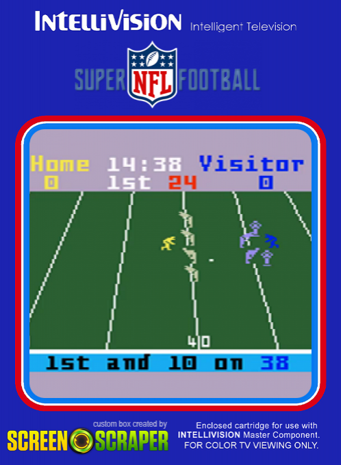 Super NFL Football — box-2D (SS)