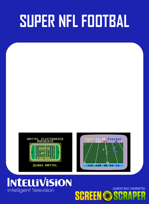 Super NFL Football — box-2D-back (SS)