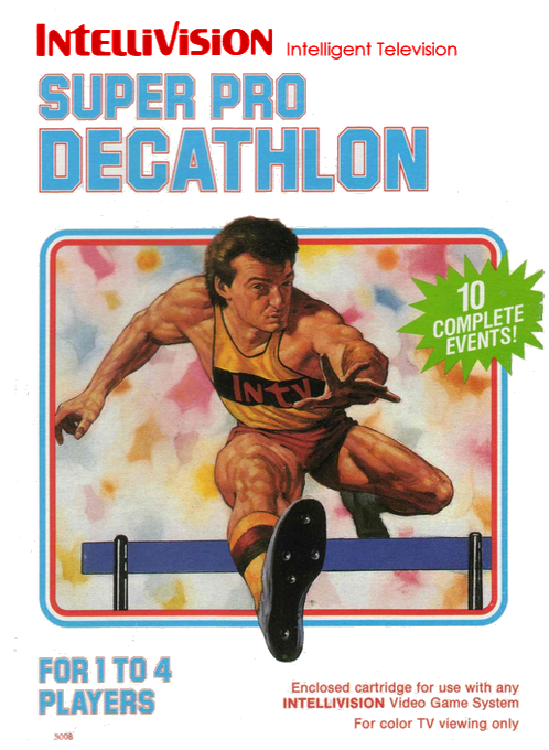 Super Pro Decathlon box art