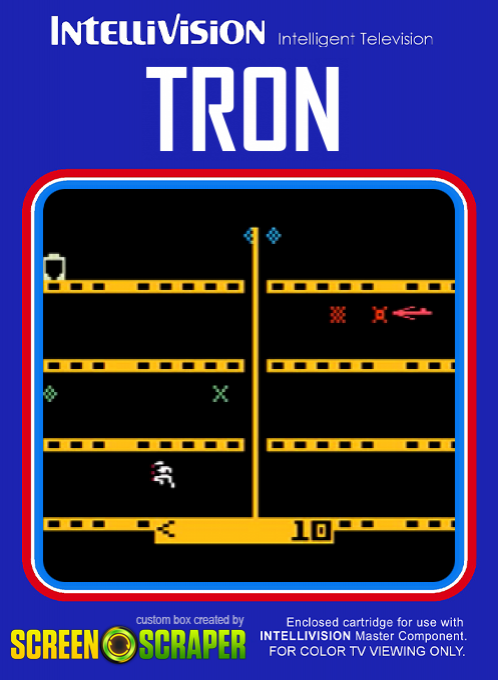 TRON box art