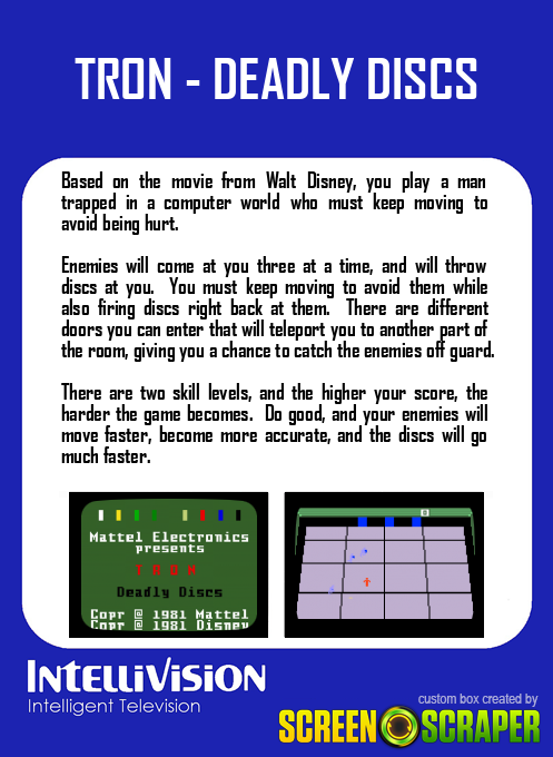 TRON - Deadly Discs — box-2D-back (SS)