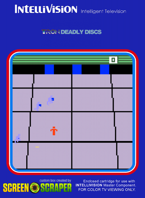 TRON - Deadly Discs — box-2D (SS)